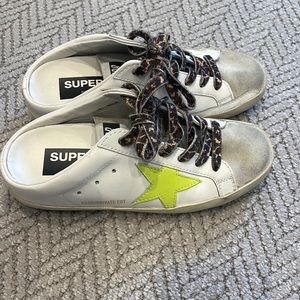 Golden Gooses Slide Sneakers